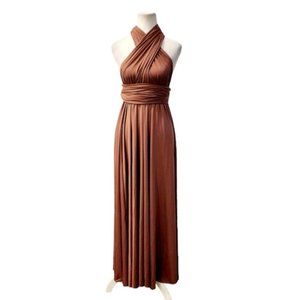 Infinity Maxi Dress in Dusty Rose